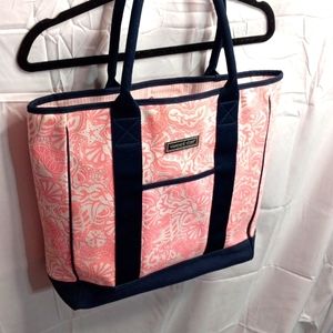 Vineyard Vines Seaside Canvass Tote
